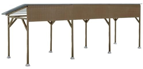 Kibri 38349 H0 Holzcarport Bausatz