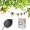 GuirLED - Guinguette Premium IP55 Solar & Wasserdichte Lichterkette - 16 LEDs 7,5m - Erweiterbar - 100% Autonom - Photovoltaik Blatt XL - Lithium Batterie 4000mAh - Vintage Edition