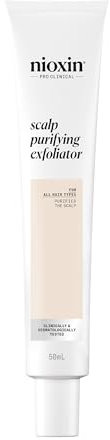 NIOXIN Scalp Purifying Exfoliator - Soin Cheveux Exfoliant Purifiant - Enrichi en Beurre de Karité et Huile de Menthe Poivrée (50 ml)