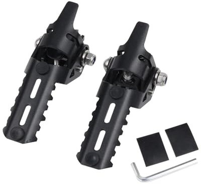 HLWXMDZ Cale Pied Moto pour Harley pour PAN America 1250 S 1250S PA1250 pour PANAMERICA1250 2020-2022 Repose-Pieds Avant De Moto Pinces De Repose-Pieds(Noir)