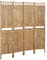 TJROO Separé Divisorio in Bambù 160x180 cm Giardino Divisorio per Privacy Design Flessibile Paravento Multifunzionale Separare un'area Creare uno Spazio Aggiuntivo Decorazione Tocco Tropicale