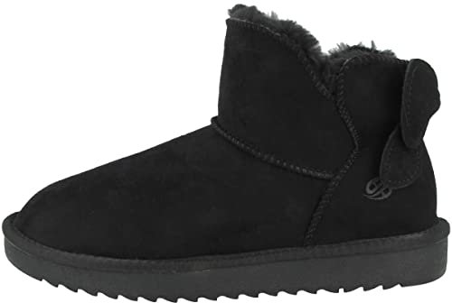Dockers by Gerli Damen Boots gefüttert Schwarz EU 44