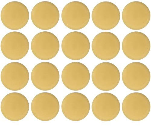 cyclingcolors 20x Abdeckkappen für Torx T25 Schrauben Schraubenabdeckung Schraubenkappen Zierkappen Kunststoff, Kiefer (Borovice)