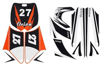 Motorrad Tankaufkleber Aufkleber Für Kid Minibike Pit Dirt Bike Teile Motorrad Körper Aufkleber Grafiken Aufkleber Verkleidung Full Kit