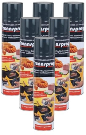 Boyens - Backtrennspray 6 x 600 ml Dose – Antihaftspray für Kuchen, Backformen & Pfannen, verschiedene Gebinde | powered by Fuduu.de