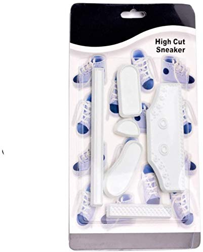 Moules à Gâteaux Fondant Coupe Chaussure Baskets Hautes de Bébé