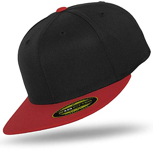 Flexfit 6210T- im Bundle mit UD Skull Bandana Black/Red -L/XL-