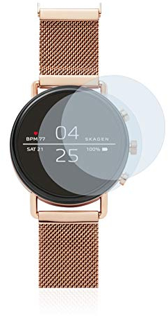 BROTECT (2 Stück Schutzfolie für Skagen Smartwatch Falster 40mm Displayschutz Folie Ultra-Klar