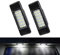 VIGORFLYRUN PARTS LTD 2pcs LED License Plate Light, Canbus Error Free White 6000K 18SMD LED Light for Peugeot 106 1007 207 307 308 3008 406 407 508 806 Citroen C2 C3 C4 C5 C6 DS3