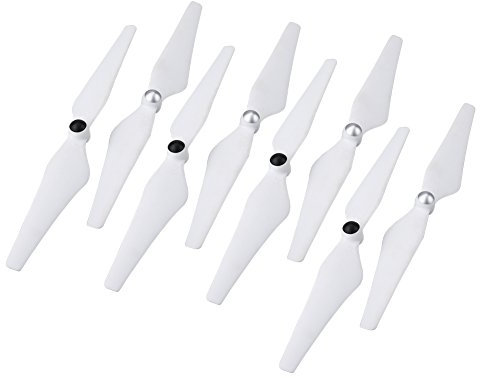 Drfeify 8 Stück Drone Propeller, 4 Paar CW CCW Selbstsichernde Propellerblätter Playing Accessories für Phantom 1/2/3 / 3PRO / FC40 / E300 Quadcopter