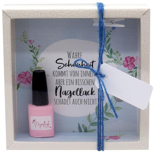 ZauberDeko Geldgeschenk Verpackung Nagelstudio Nagellack Maniküre Gutschein Geburtstag Weihnachten