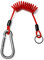 QWORK Abreisseil, Bremsseil Sicherungsseil für Anhänger, 1.2m x 5mm