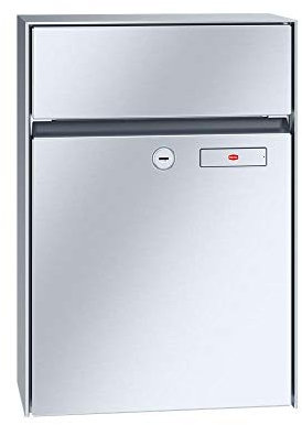 RENZ/Plan/Aufputz-Briefkastenanlage Wand-Briefkasten / V4A-Edelstahl/Volumen 21 L/Dein-Briefkasten.de