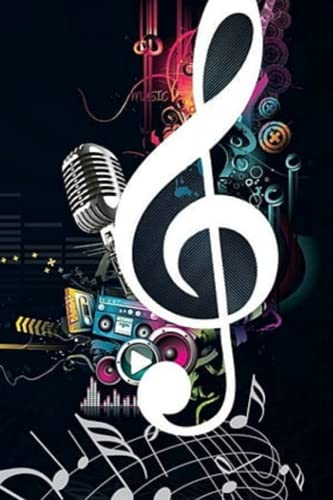 Blank Sheet Music Notebook