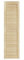 DecoMeister Puerta de Lamas Tipo Persiana de Lumbrera de Celosía de Madera Maciza de Pino para Armarios Frente de Mueble con Listones Abiertos de Dimensiones 294x1100 mm Producto Individual