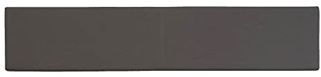Lycce XXL Wandkissen mit Montage-Set Lederimitat Taupe 150cm x 30cm