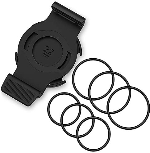 TUSITA QuickFit Quarter-Turn Fahrradhalterung Compatibile con Garmin Fenix 6, Fenix 6 Pro, Fenix 7, Quatix 6 Titanium - Quarter Turn Smartwatch Bracket Bicicletta Mount Holder