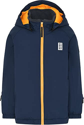 LEGO Wear Unisex Wear Jungen Unisex Winterjacke Skijacke 12.000 Wassersäule Atmungsaktiv Lwjalapo 703 Regenjacke, 590, 92 EU
