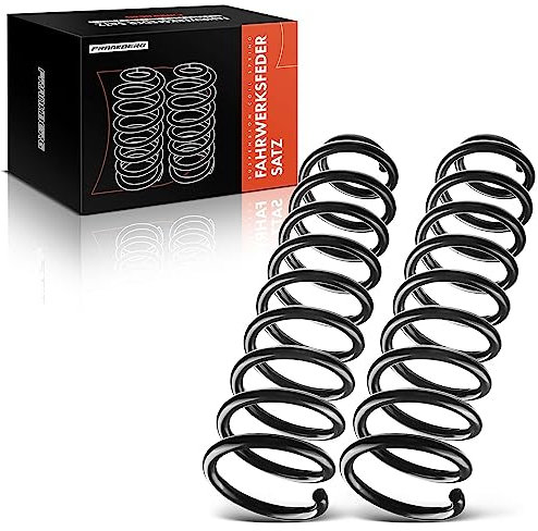 Frankberg 2x Federn Fahrwerksfeder Hinterachse Kompatibel mit 80 8C B4 1.6L-2.8L Stufenheck 1991-1994 Replace# 8A0511115AK