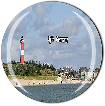 Sylt Germany Kühlschrankmagnet Touristen Souvenir Geschenkkollektion Heimdekoration Kühlschrank Kristall Magnet Aufkleber