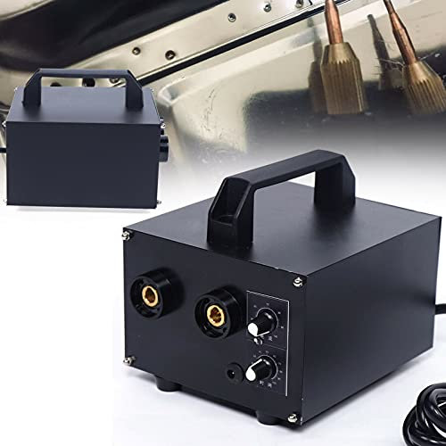 Poste à souder professionnel avec batterie Spot Welder 220 V - Sortie 1600 A 6700 W - Portable - Batterie - Soudage par points