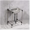GOCHUSX Évier En Acier Inoxydable Autonome, Lavabo Commercial Et Domestique, Réservoir D'eau Des Services Publics, Lavabo Multifonction Pour Lave - Linge/Jardin/Garage(37x32cm)