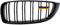 Wunsch Länderflaggen + Emblem Halter für BMW 4er F32 F33 Doppelsteg Kühlergrill Deutschland