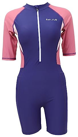 BESPORTBLE Strandkleid Büste Neoprenanzug einteiliger Badeanzug Taucheranzug Liebhaber