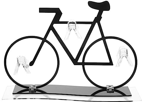 TOPPERFUN Bikeshaped Brillenständer Aus Acryl Kreativer Eyewear Display Für Sonnenbrillen Und Optische Gläser Stabiler Und Dekorativer Brillenhalter Für Tisch Vielseitige