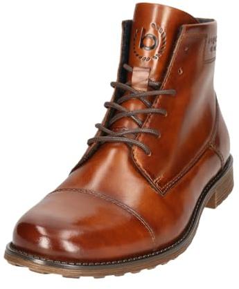 bugatti Herren Schnürstiefel, Männer Stiefel Kaltfutter