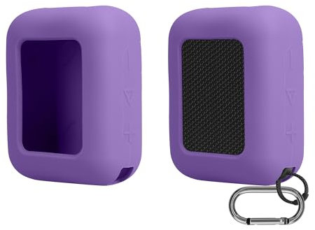 kwmobile Étui pour Enceinte Compatible avec JBL GO 4 - Housse de Protection pour Mini Haut-Parleur en Silicone - Violet