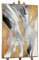 YS-Art Luxus Abstrakt Acryl Gemälde auf Leinwand goldene Symphonie handgemalt Wandbild Wohnzimmer modern kraftvoll Bilder echte Kunst 140x100 cm