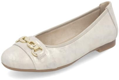 Remonte Damen Klassische Ballerinas D0K10, Frauen Flats,lose Einlage