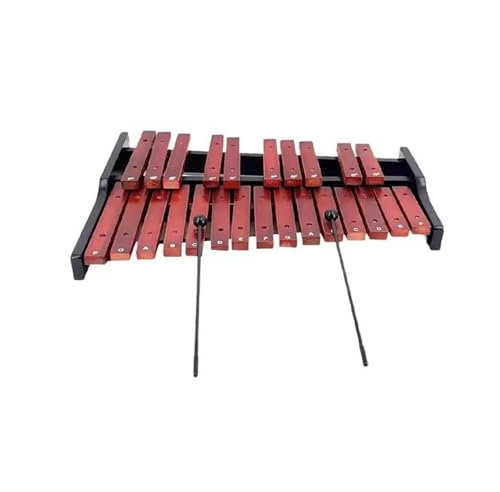 Xylophon-Instrument Für Erwachsene Anfängerinstrument 25-Noten-Xylophon Aus Holz Für Musikunterricht Live-Konzert(A with bag)