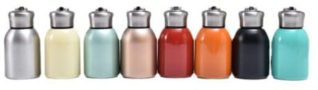 Botella térmica de acero inoxidable, capacidad 300 ml, aislamiento térmico 6-12 horas