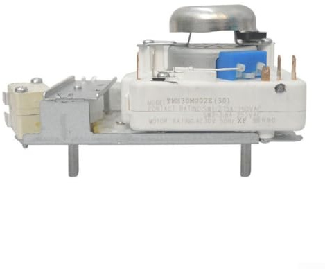 Hosrivae Ersatz-Mikrowellenofen-Timer mit Grill-Heizeinstellungsschalter – TMH30MU02E (30 V) für kompatible Modelle, Metall- und Kunststoffkonstruktion
