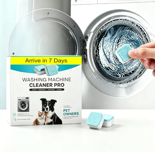 Tabs Lavatrice Detersivo Lavatrice Capsule Pulizia Lavatrice Elimina il Calcare e gli Odori Sgradevoli 24 Pezzi