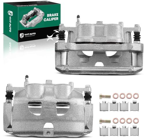 Set of 2 Front Brake Caliper Assembly for Ford F-150 2010-2011 Expedition Lincoln Navigator 2010-2019