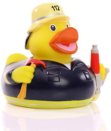 Schnabels Quietsche-Ente Feuerwehr - das heldenhafte Geschenk für kleine und große Helden!