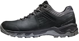 Mammut Mercury IV Low GTX Men | Wanderschuhe für Herren, Wasserdichte Trekkingschuhe, Outdoor Schuhe, Gore-Tex Bergschuhe für Hiking, Mit Vibram Sohle | Black-Titanium, 10.5