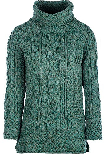 WALKER AND HAWKES Whitemore - Damen Pullover aus Merinowolle - Salbeigrün - S