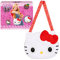 Purse Pets, Sanrio Hello Kitty and Friends, Hello Kitty, interaktive Stofftier-Handtasche mit über 30 Geräuschen und Reaktionen, Kinderspielzeug für Mädchen