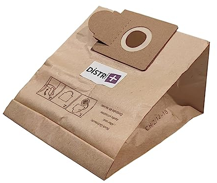 Distri+ - Sac aspirateur compatible AKA EIO 1400ELECT, BS48, BS55/3, DOMATIC, VISION - CHROMEX CH263 BS83/1... - La pochette de 10