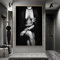 Sexy Femme Corps Affiche Photos Peinture À L'huile Impression Sur Toile Noir Et Blanc Mur Art Pour Salon Home Decor HD Prints 40x60cm Sans Cadre