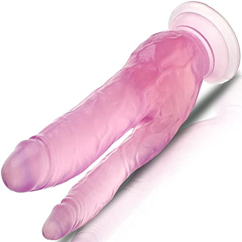 Doble dildo Double dildo Doble penetración Dildo anal Juguetes sensuales para pareja: Pene gigante Didlo sexual Sex toys Juguetes eróticos para sexo para parejas Penes enormes D26-6