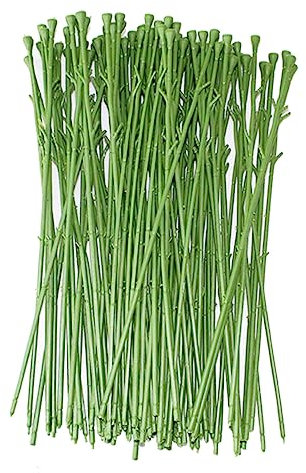 STOBOK 50 Stück Stammdraht Kurze Stielblumenanordnung blumengesteck steckblumen kunstpflanze Blumenstange selber Machen Blumenarrangement mit kurzen Stielen künstlich Zubehör Material