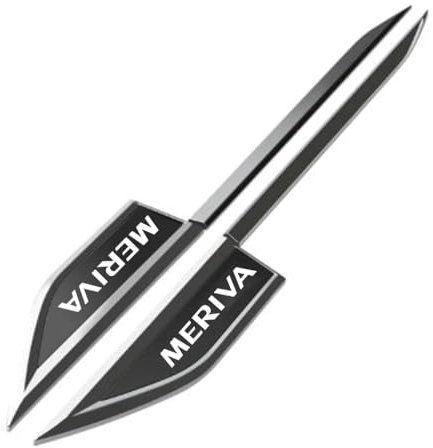 NURCIX 2 Pcs Auto Metall Emblem seitliches Emblem Aufkleber, Für Opel Meriva Wetterfest und UV-beständigCar Verkleidungs ZubehöR,A/Black