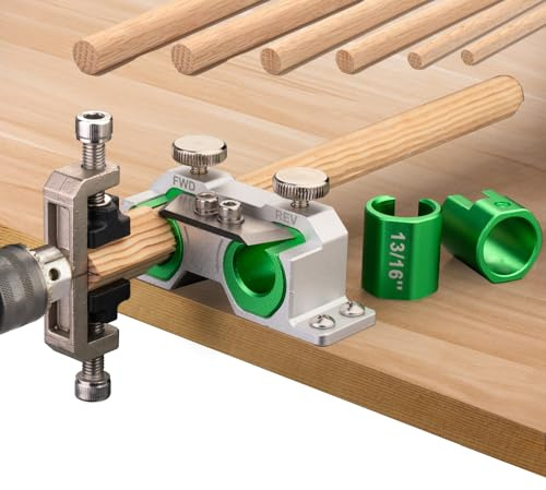 BAYSTMAM Dowel Maker Jig Kit cutter tool Imperial 9 Different Diameters