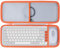 Lebakort Hart Schutz Hülle Etui für Logitech POP ICON Combo Bluetooth-Tastatur-Maus-Set