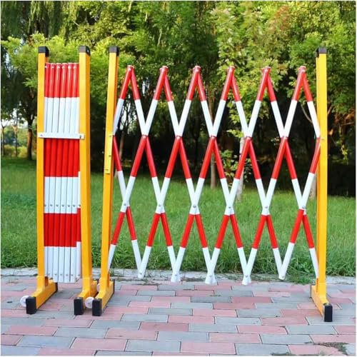 Robustes mobiles Stahl-Zauntor mit Rollen für Metro/Busbahnhof, Menschenmengenkontrolle, 1,2 x 5 m